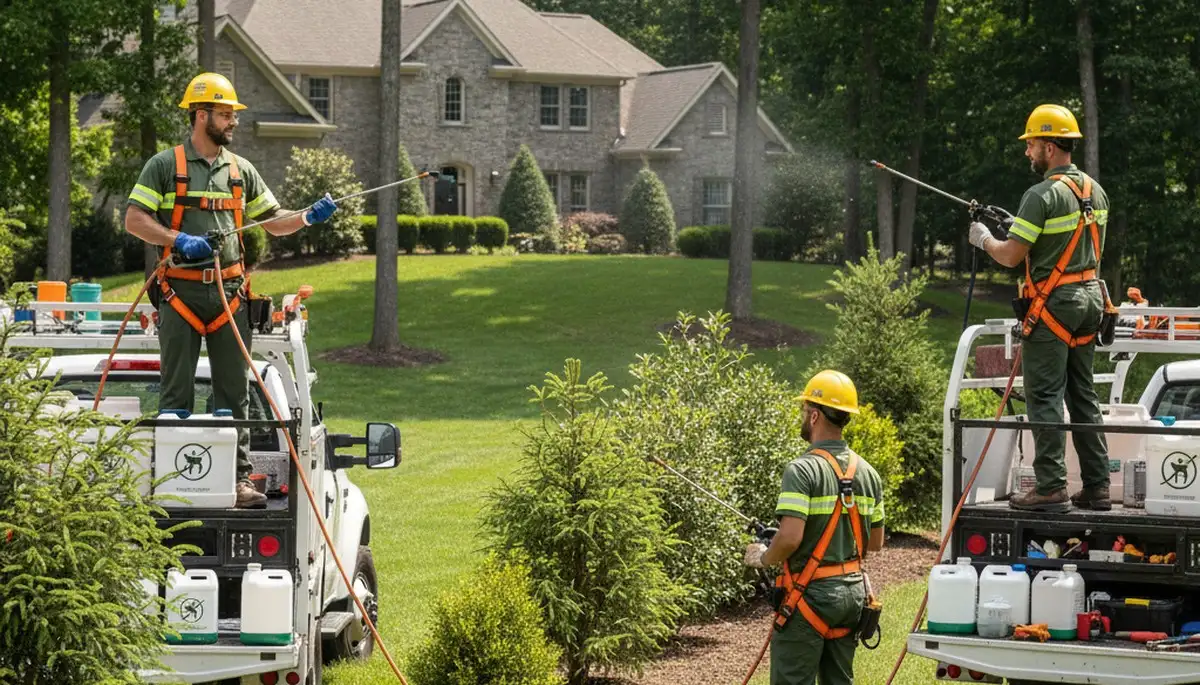 Charleston, SC deer deterrent service protecting trees and landscaping from deer damage