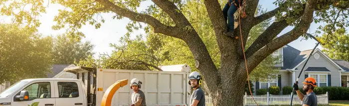 Charleston, SC tree service hero image for professional tree removal, trimming, and care