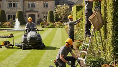 Charleston, SC tree service crew providing landscaping and outdoor property care