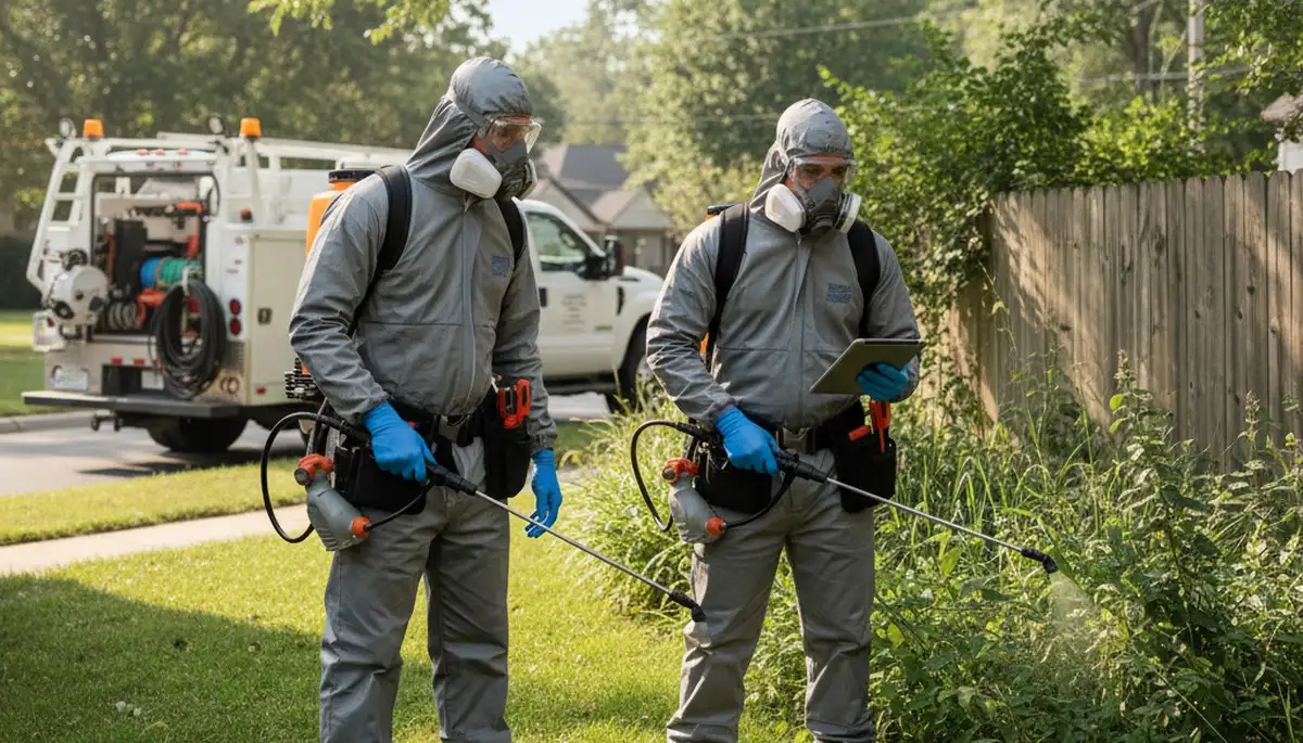 Professional tick control service in Charleston, SC for residential yards and outdoor protection