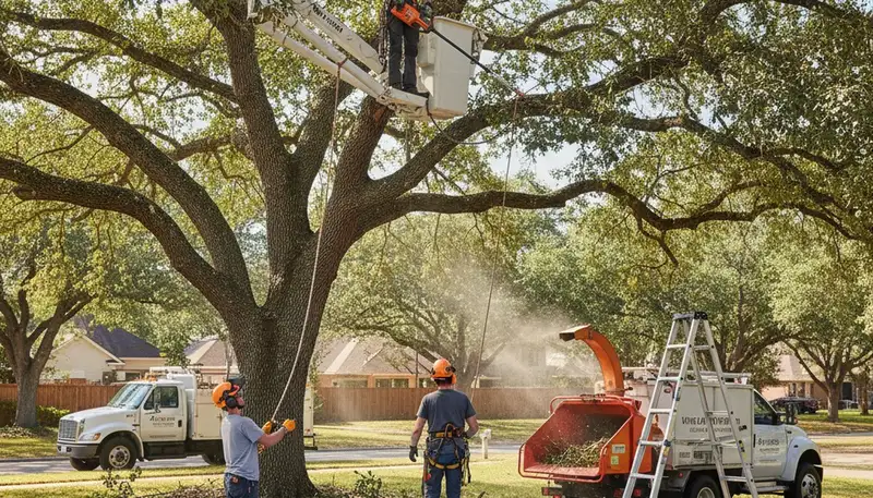 Charleston, SC arborist pruning tree branches for safer, healthier growth