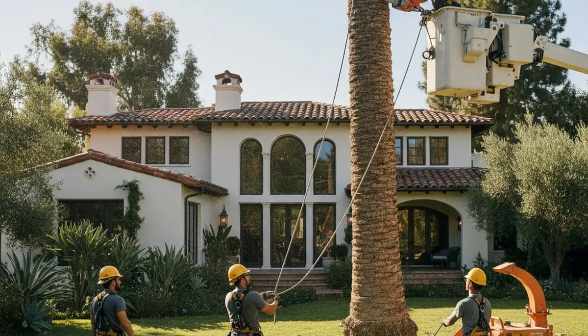Charleston, SC tree service crew handling professional tree care and removal for local property owners