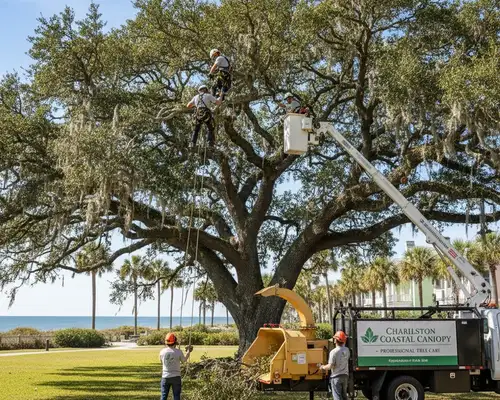Tree trimming service for Charleston, SC coastal canopy by Charleston Area Tree Service